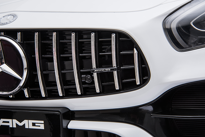 Kids Electric Car Mercedes AMG GT 12v Twin Seat - White - Image 19