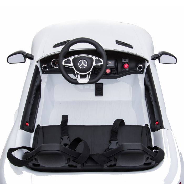 Kids Electric Car Mercedes AMG GT 12v Twin Seat - White - Image 22